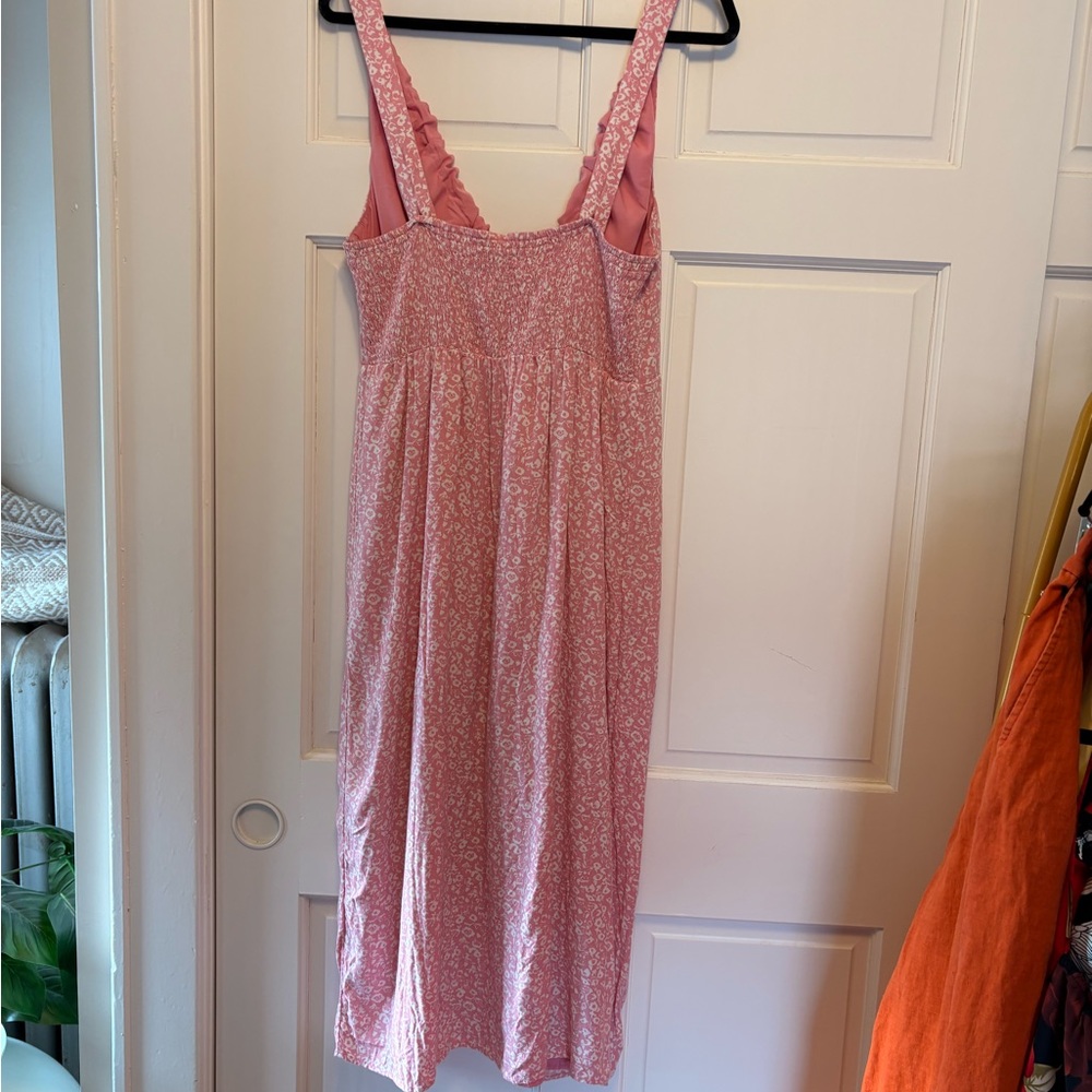 Abercrombie & Fitch Pink Floral Dress - Picture 2 of 4